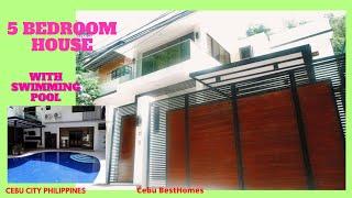 Elegant House with Swimming Pool | 5Bedroom House | Single Detached House | Cebu Besthomes