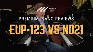 Essex EUP-123 vs Kawai ND21 Upright Piano Comparison & Review | Classic Studio Uprights﻿