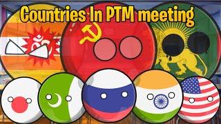 Countries In PTM Meeting [Funny and interesting] Story #countryballs #worldprovinces