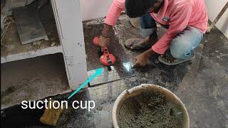 RK suction Cup heavy duty granite fitting in section cup