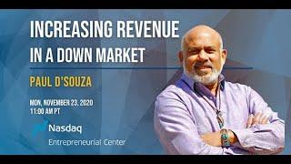 Increasing Revenue in a Down Market with Paul D'Souza