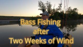 Bass Fishing after Two Weeks of Wind