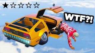 I BECAME AN UBER DRIVER IN GTA 5 ONLINE *deluxo trolling*