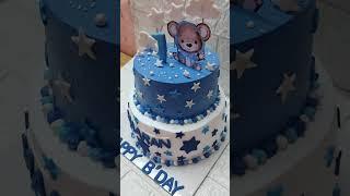 First birthday cake for boy | Trending cake designs for kids | The mom baker