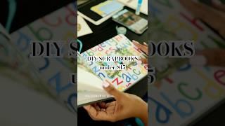 DIY Scrapbooks under $15 #teachergiftideas #scrapbookingideas #diyscrapbook