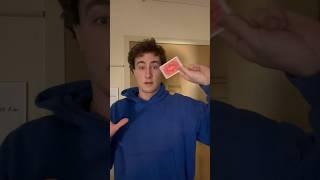 One card illusion #magic #cardtrick #illusion #shorts #dailymagic