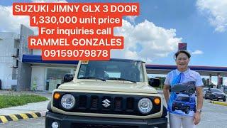 New delevery SUZUKI  JIMNY 3 DOOR 2025 variant. #rammelgonzales