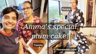 Homemade Plum Cake | Amma’s Baking Recipe | Easy & Delicious!