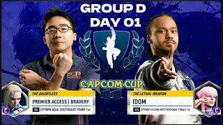 Capcom Cup 11 - Day 1 | BRAVERY (Cammy) vs IDOM (Manon) | Group D Stage