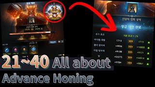 [Lost Ark] Advanced Honing 21~40 Guide (Act3)