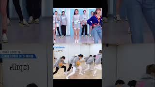 watch how Jhope and Lisa train rookie trainess  #jhope #Lisa #bts