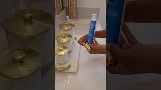 Bathroom restock/ refresh #amazonfinds #shortsfeed #bathroomrefresh