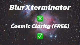 Cosmic Clarity - The FREE BlurXterminator? (Pixinsight walkthrough)