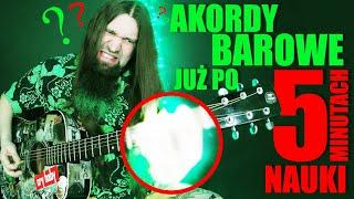 Moje SEKRETNE ĆWICZENIE by szybko nauczyć się grać akordy barowe / barre | Gitara dla zielonych