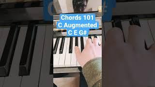 Chords 101 C Augmented #basicmusictheory #musictheory #chords