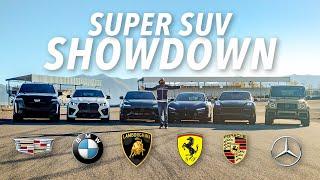 Racing The Worlds FASTEST and Most EXPENSIVE SUPER SUVS - Ultimate Crossover Showdown