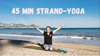 45 MINUTTER YOGA FRA STRANDA I ALBIR ️ / YOGA MED ANE