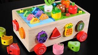 Toy Learning Video For Toddlers Learn Colors Fruits & Vegetables Names Educational Toys Play & Learn