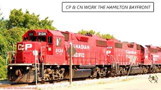 CP & CN WORK THE HAMILTON BAYFRONT