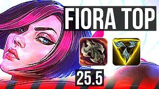 FIORA vs TEEMO (TOP) | KR Diamond | 25.5