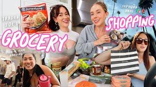 Grocery Shopping at Trader Joes + Sephora Beauty Haul!!