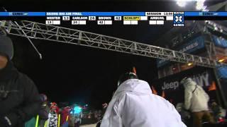 Winter X Games 15 - Alex Schlopy stylish grab in Skiing Big Air