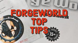 Top Tips for Forgeworld Resin models - Get the most out of your premium Warhammer