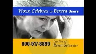 The Law Firm of Robert Goldwater - Vioxx linked to Heart Attacks! (2005, v3, 517-8899 ver)