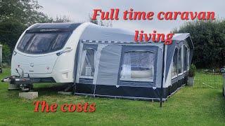 Living in a TOURING CARAVAN, full time in the UK.