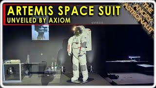 Axiom Space unveils new NASA Artemis EVA suit for the Moon!  IAC 2024 REPORT