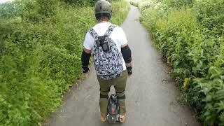 2021 06 19 EAUC ride along top part Tiverton Canal