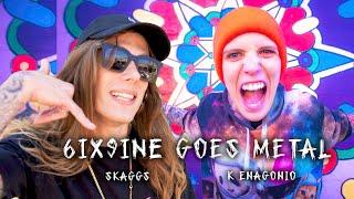 6IX9INE GOES METAL - Gooba | Cover by K Enagonio & Skaggs (Outline in Color)