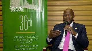 AfCFTA Progress - H.E. Wamkele Mene. Secretary General AfCFTA Secretariat