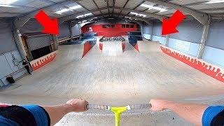 WORLD'S BEST INDOOR SKATEPARK ALL to MYSELF‼️