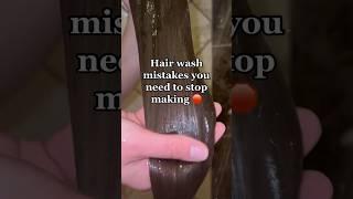 Do you make any of these mistakes? These may differ depending on hair type 🫶 #haircareroutine