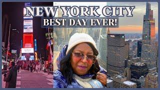 A FAIRYTALE DAY IN NEW YORK  Top of the Rock, Times Square, Grand Central Station | NYC VLOG PART 2