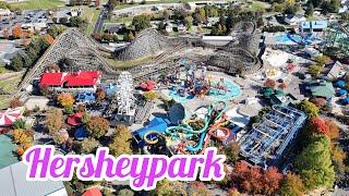 Hersheypark by Drone Pennsylvania USA