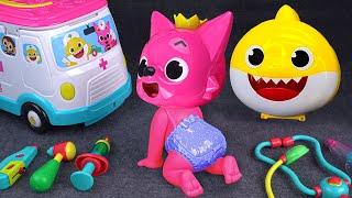 18 Minutes Satisfying with Unboxing Pinkfong Doctor Playset, Ambulance Toys ASMR | Fun Toys Unboxing