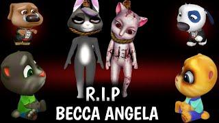 R.I.P BECCA and ANGELA  - My Talking Tom Friends - AMONG US