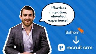 Effortless data migration with Recruit CRM!