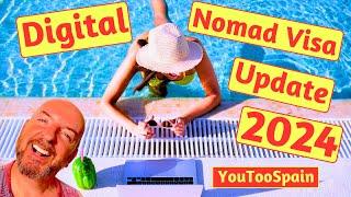 #Spain #Digital #Nomad #Visa requirements update 2024