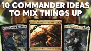 10 Commander Deck Ideas to Keep Things Interesting┃Magic Commander Deck Ideas┃Manfred Plus Magic