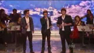 true HD ~ IL VOLO (The Flight) "'O Sole Mio" ~ American Idol 2011 Top 3 results (May 19)