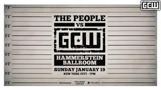 GCW - GCW Returns To The Hammerstein Ballroom On January 19th! | #THEPEOPLEVSGCW