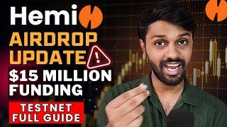 Hemi Network Testnet Update - Confirmed Free Airdrop  | Step-to-Step Guide In Hindi