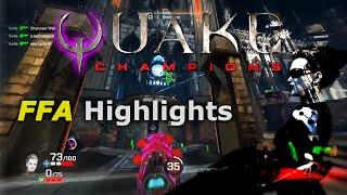 Quake Champions - DeathMatch Highlights & Quad Runs #arenafps #pcgaming #quake