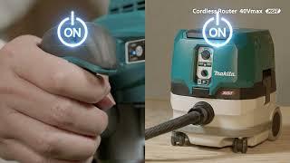 Cordless Router Plunge | RP001G  | Wood Working | Makita UAE