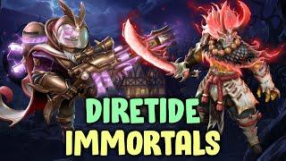 Diretide IMMORTALS Tier 4 & 3 Preview — Dota 2