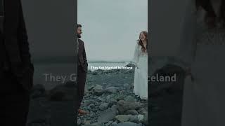 What it feels like to get married at a glacier in Iceland #justmarried #iceland #icelandtravel