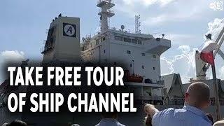 Take a tour of the Houston Ship Channel for free